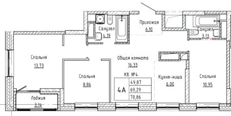 Планировка квартиры