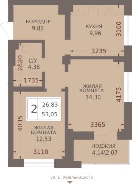 Планировка квартиры