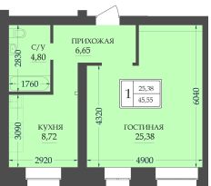 Планировка квартиры