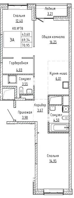 Планировка квартиры