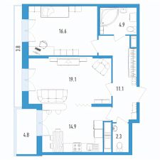 Планировка квартиры