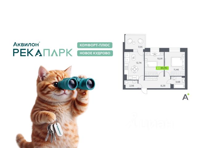 ЖК «Аквилон РекаПарк»