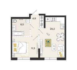 Планировка квартиры