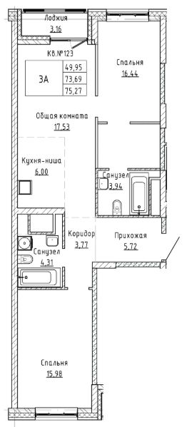 Планировка квартиры