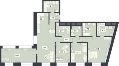 Планировка квартиры
