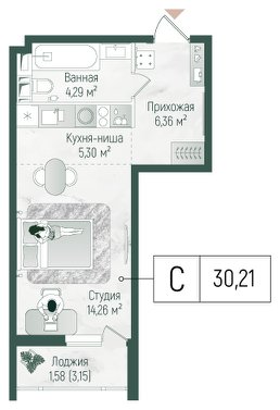 Планировка квартиры