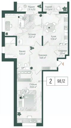 Планировка квартиры