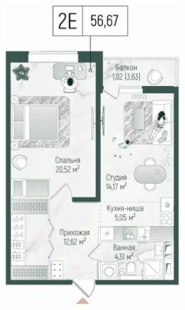 Планировка квартиры