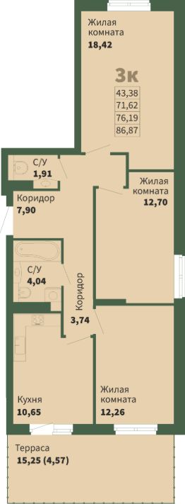 Планировка квартиры