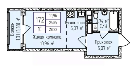 Планировка квартиры