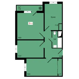 Планировка квартиры