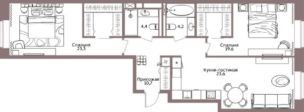 Планировка квартиры