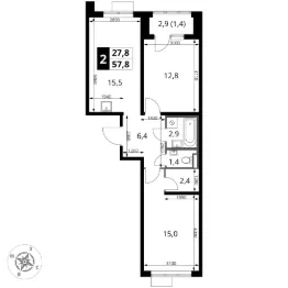 Планировка квартиры