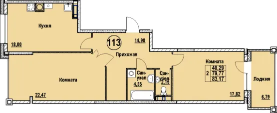 Планировка квартиры