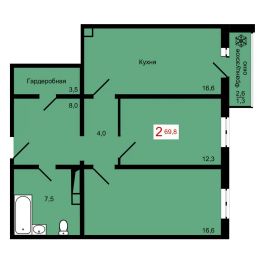 Планировка квартиры