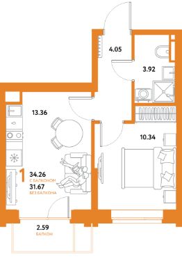 Планировка квартиры
