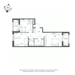 Планировка квартиры