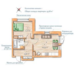 Планировка квартиры