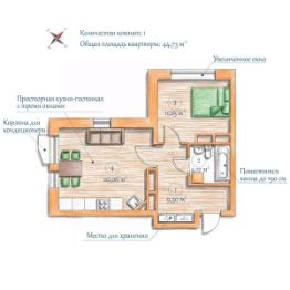 Планировка квартиры