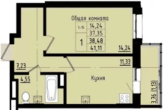 Планировка квартиры