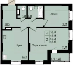 Планировка квартиры