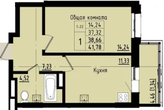 Планировка квартиры