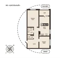 Планировка квартиры