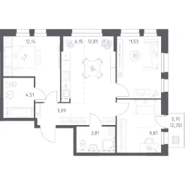 Планировка квартиры