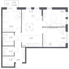 Планировка квартиры