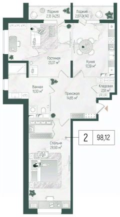 Планировка квартиры