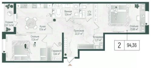 Планировка квартиры