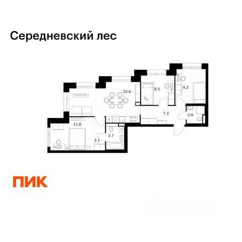 ЖК «Середневский лес»