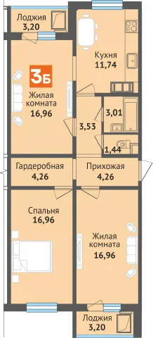 Планировка квартиры