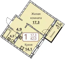 Планировка квартиры
