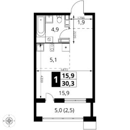 Планировка квартиры