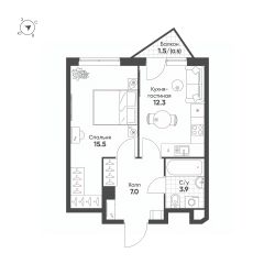 Планировка квартиры