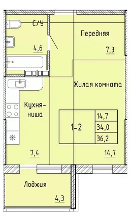 Планировка квартиры