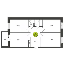 Планировка квартиры