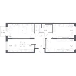 Планировка квартиры
