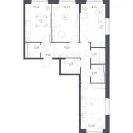 Планировка квартиры