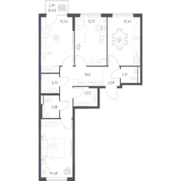 Планировка квартиры