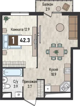 Планировка квартиры