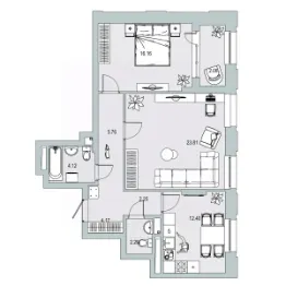 Планировка квартиры