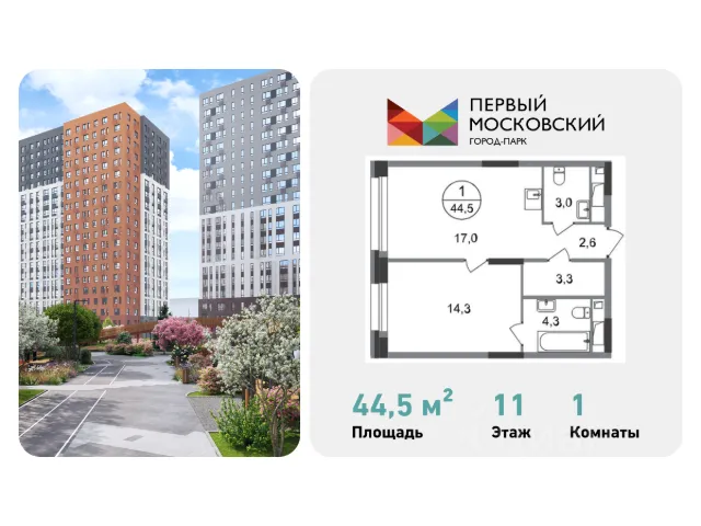 ЖК «Город-парк Первый Московский»