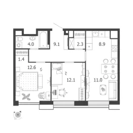 Планировка квартиры