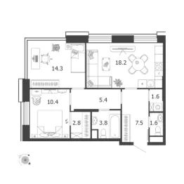 Планировка квартиры