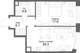 Планировка квартиры