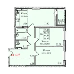 Планировка квартиры