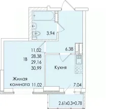 Планировка квартиры