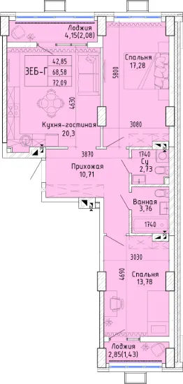Планировка квартиры